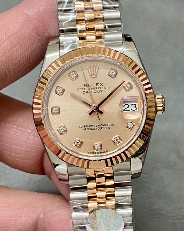 Rolex Lady-Datejust Rose Dial 179171 Super Clone