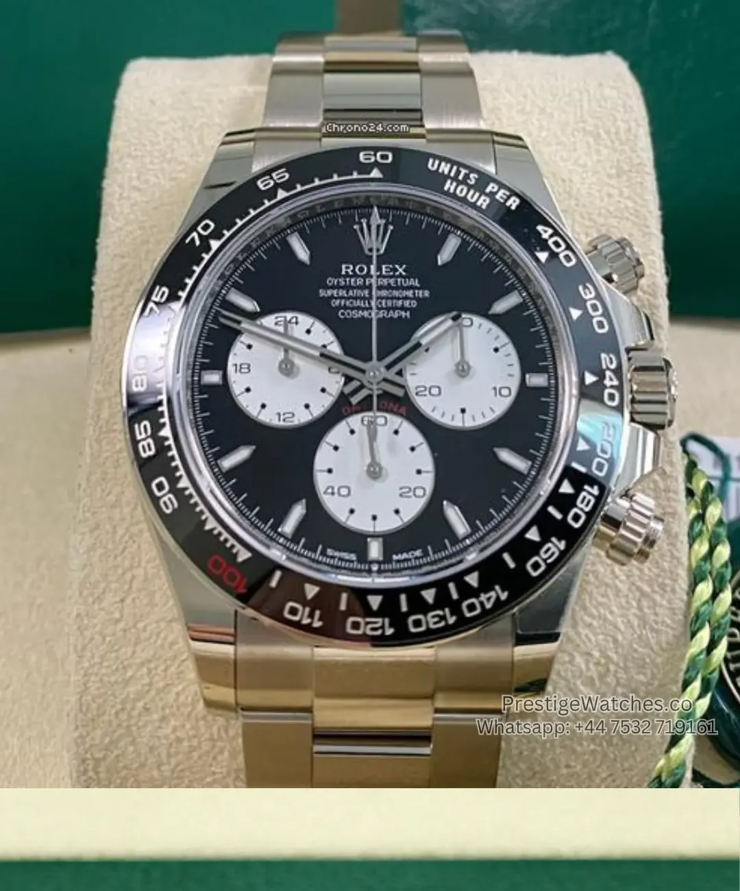 Exclusive: New Rolex Super Clone Cosmograph Daytona Black Dial 126529LN