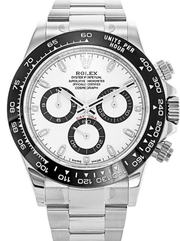 Replica Rolex Daytona 40mm White Dial 116500LN