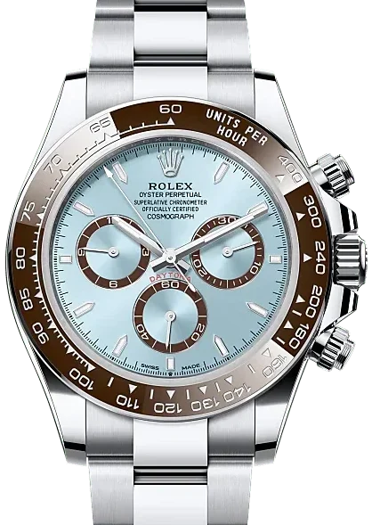 Rolex Super Clone Daytona Platinum Transparent Back