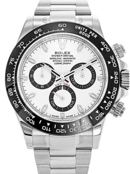 Rolex Super Clone Daytona White Dial