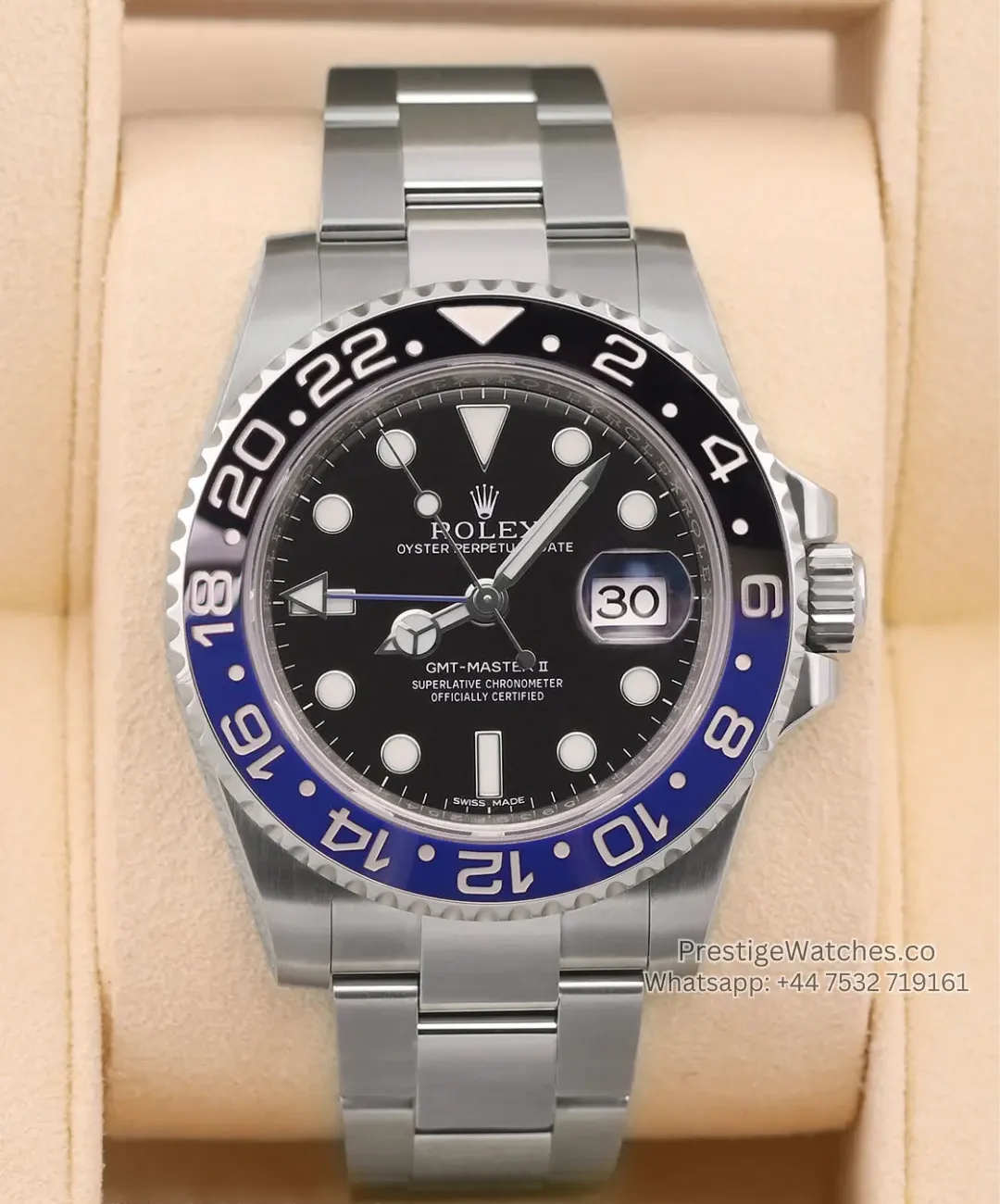 Rolex Super Clone GMT Master II “Batman” 116710BLNR