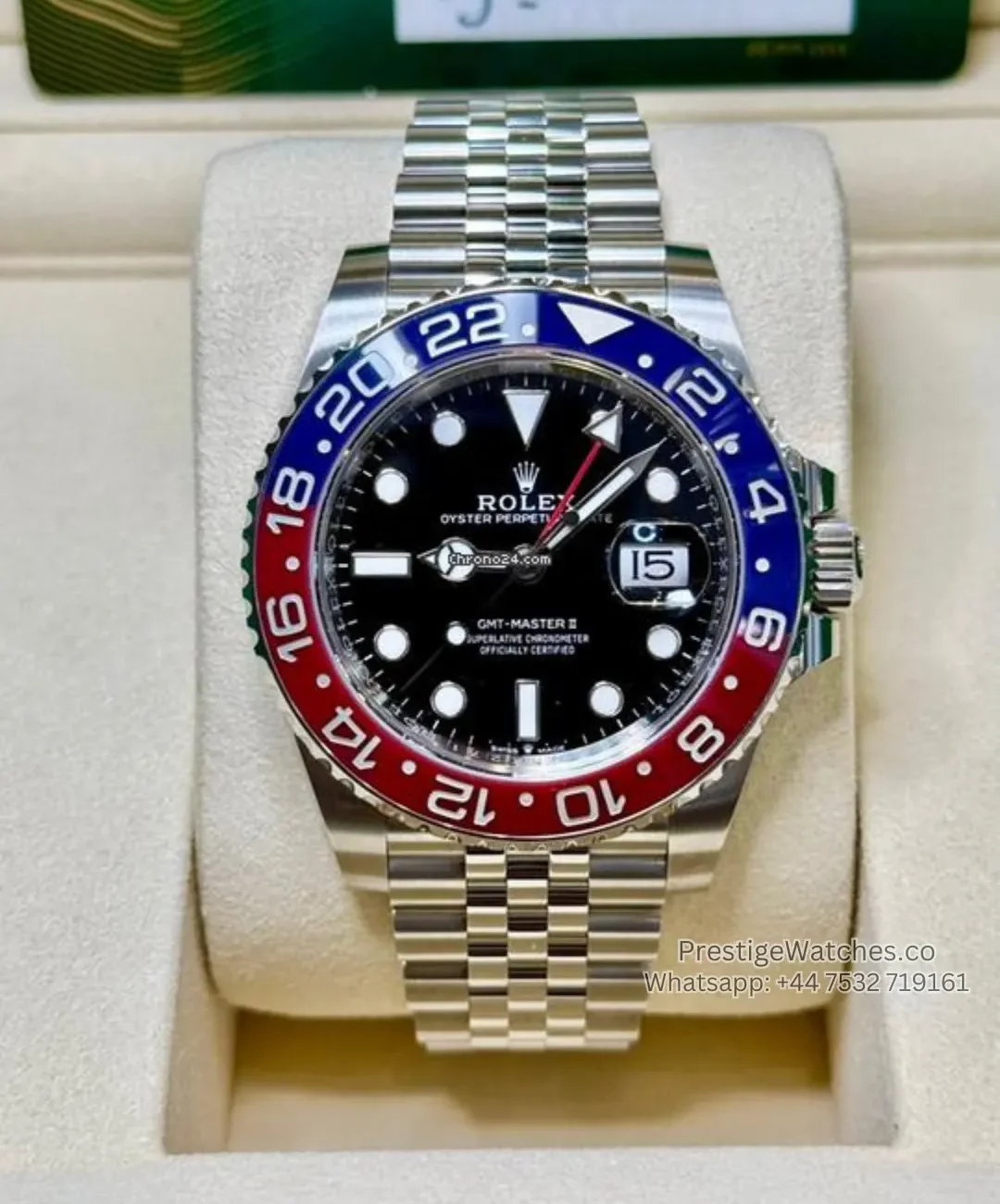 Rolex Super Clone GMT Master II Black Dial Pepsi 16710