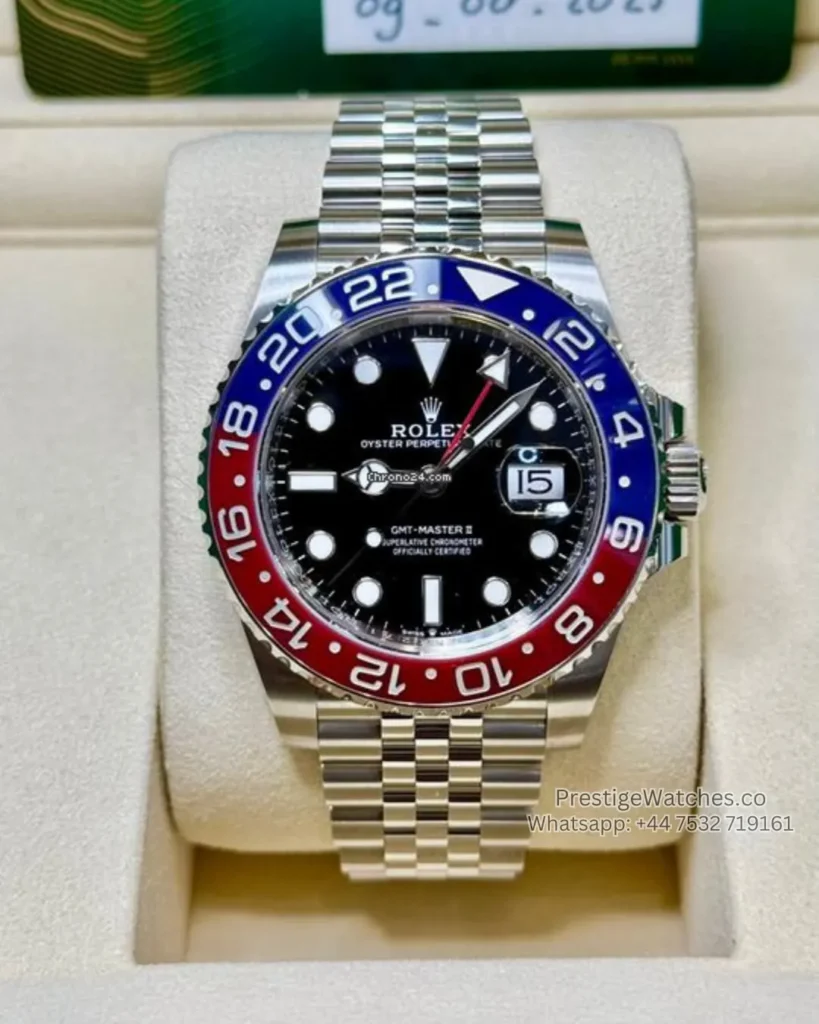 Rolex Super Clone GMT Master II Black Dial Pepsi 16710