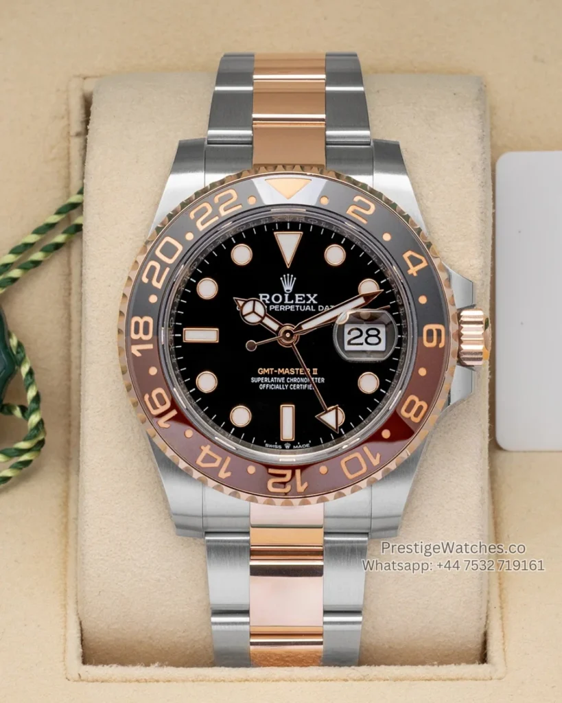 Rolex Super Clone GMT Master II Black Dial “Rootbeer”