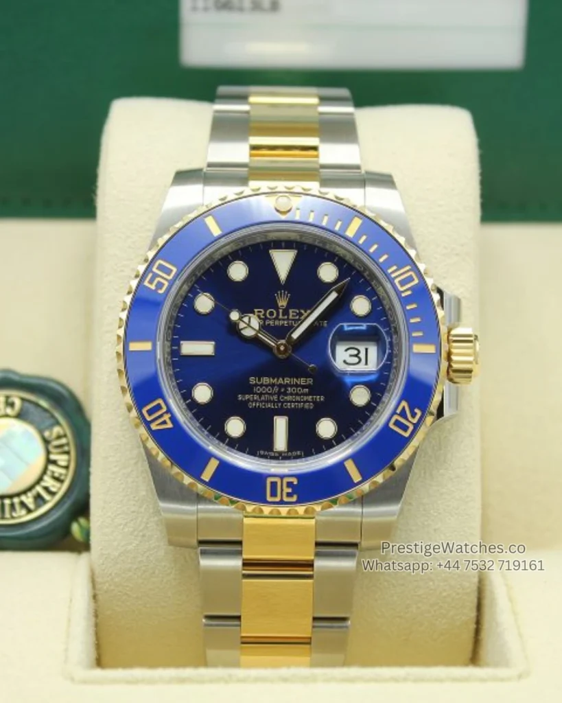 Rolex Super Clone Submariner Blue Dial 116613LB