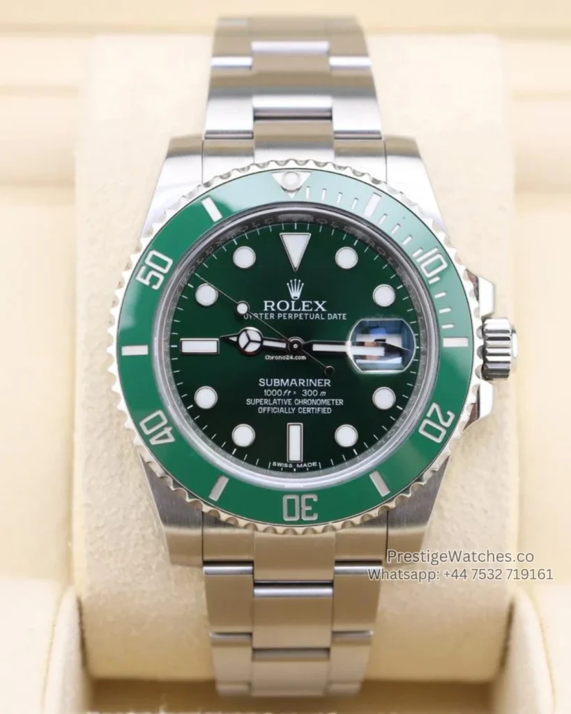 Rolex Super Clone Submariner Green Dial Hulk 116610LV