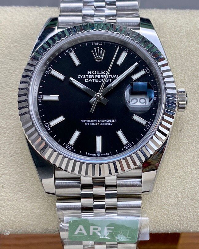 Rolex Datejust Super Clone 126334 41mm Black Dial