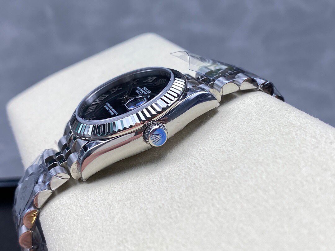 Rolex Lady-Datejust Super Clone 31mm Black Dial 178240