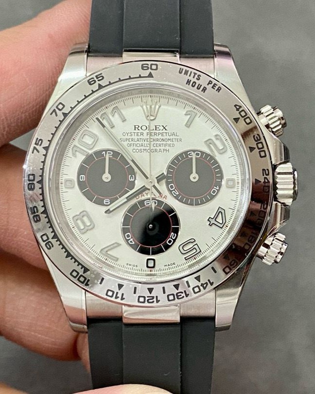 Rolex Daytona Super Clone 16518 White Dial 40mm