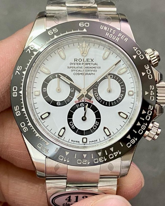 Rolex Daytona 40mm White Dial 116520