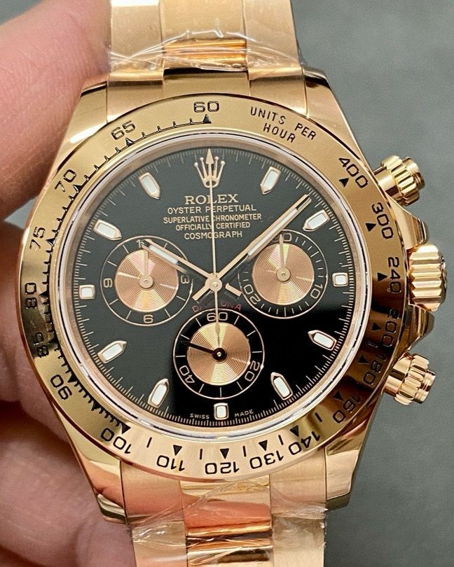 Rolex Daytona Super Clone 116505 Black Dial 40mm