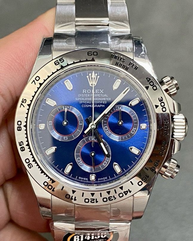 Rolex Daytona 40mm Blue Dial 116528