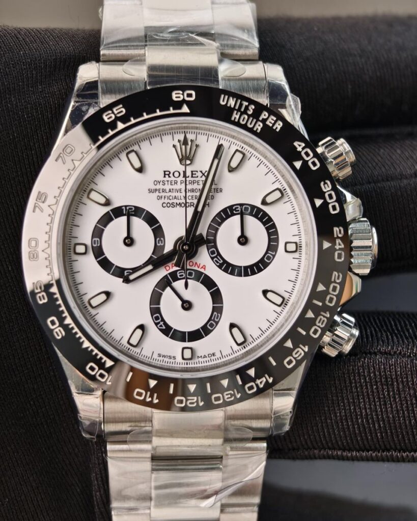 Rolex Daytona Super Clone 116500LN Panda White Dial 40mm