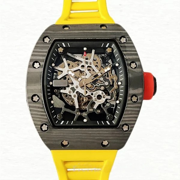 Richard Mille RM35 Men Mechanical Watch Rubber Band