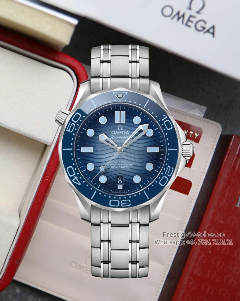Omega Seamaster 300 Super Clone Summer Blue Dial