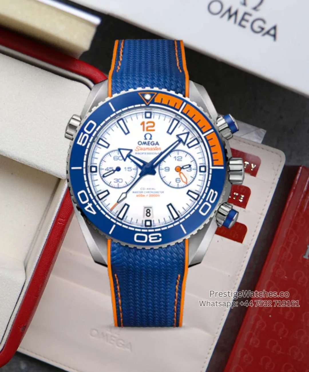 Omega Seamaster Planet Ocean Super Clone Michael Phelps Edition