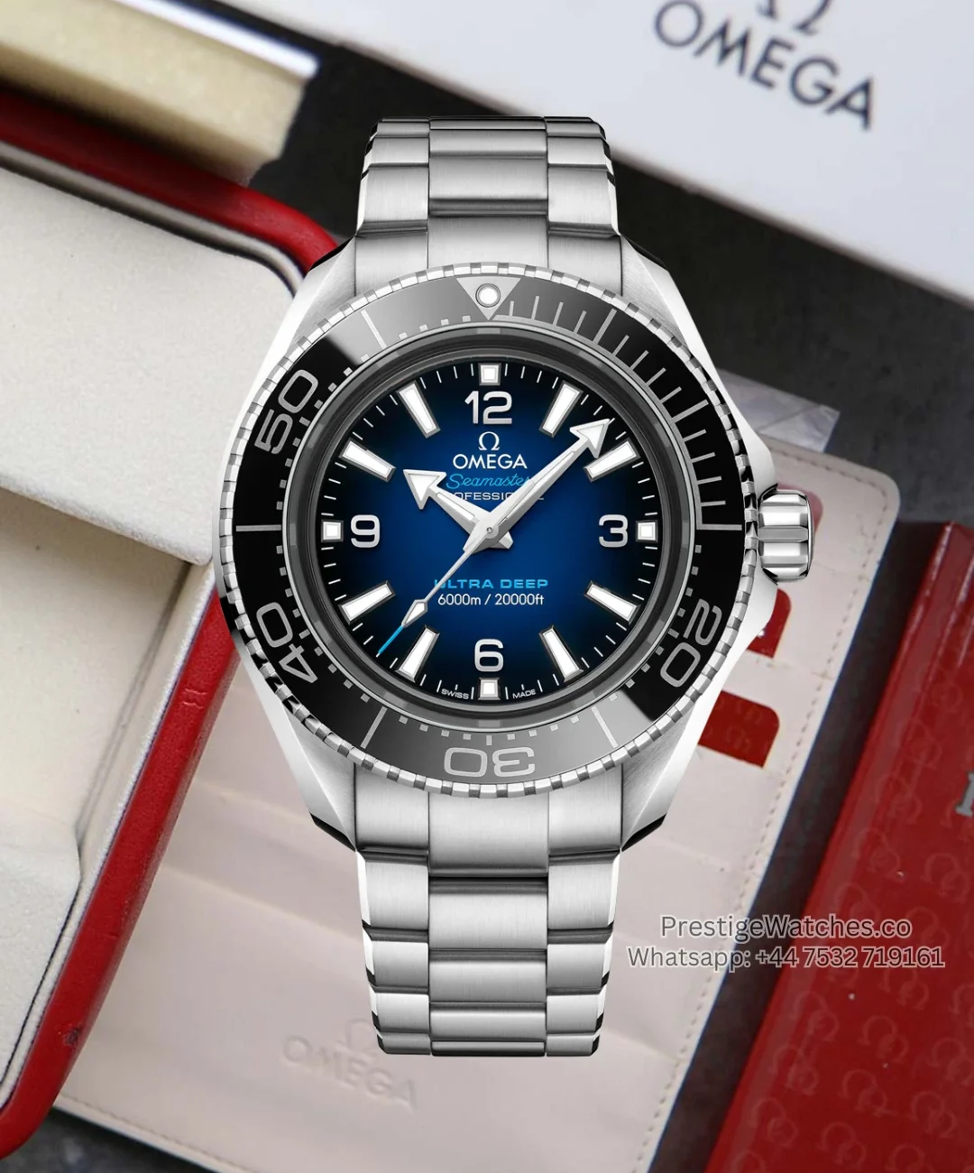 Omega Seamaster Ultra Deep Super Clone Blue Dial