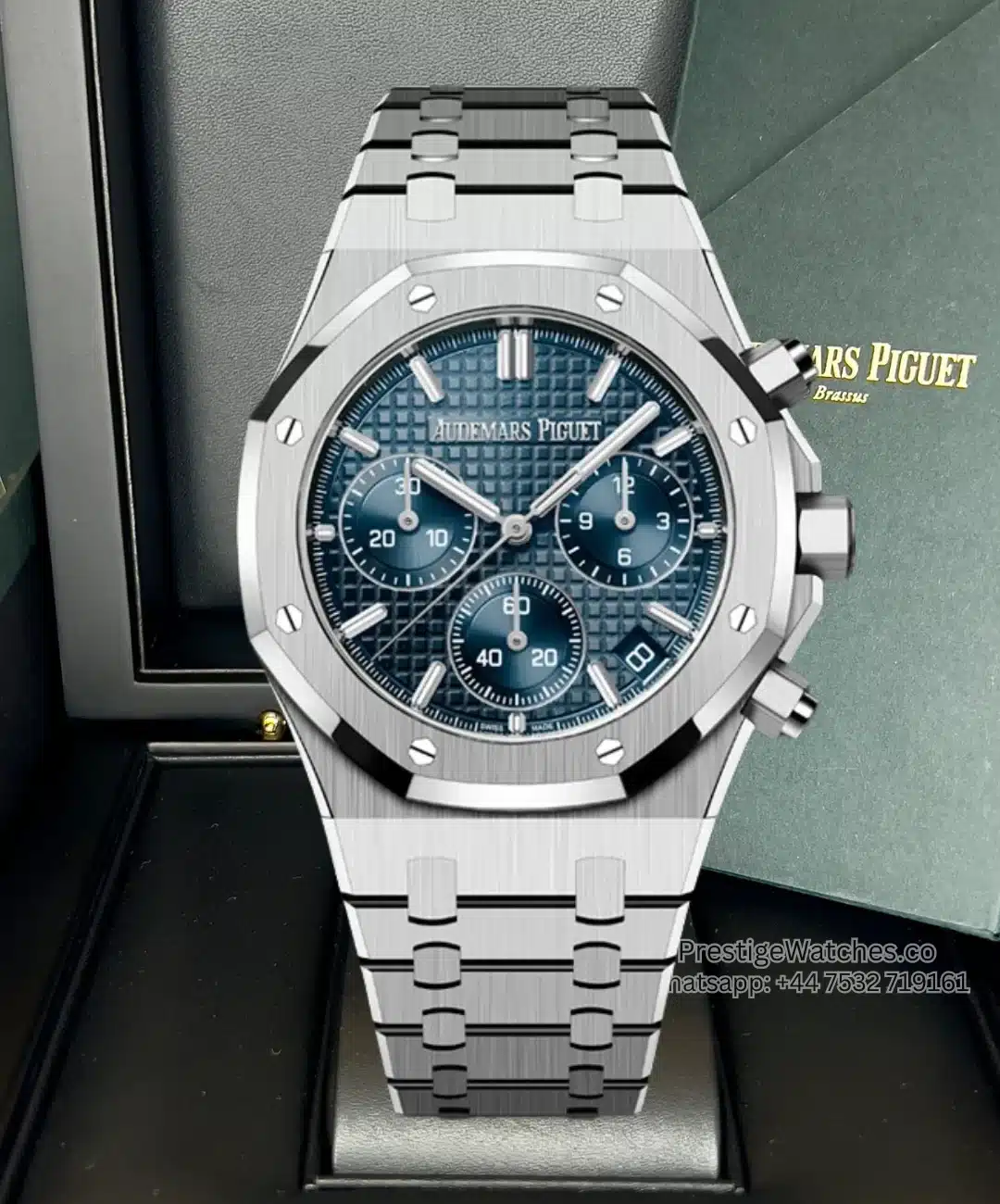 Audemars Piguet Royal Oak Super Clone Ref.26240 Stainless Steel Blue Dial APS 4401 Movement