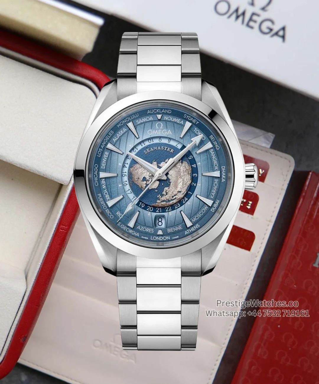 Omega Seamaster Aqua Terra Super Clone Blue Dial