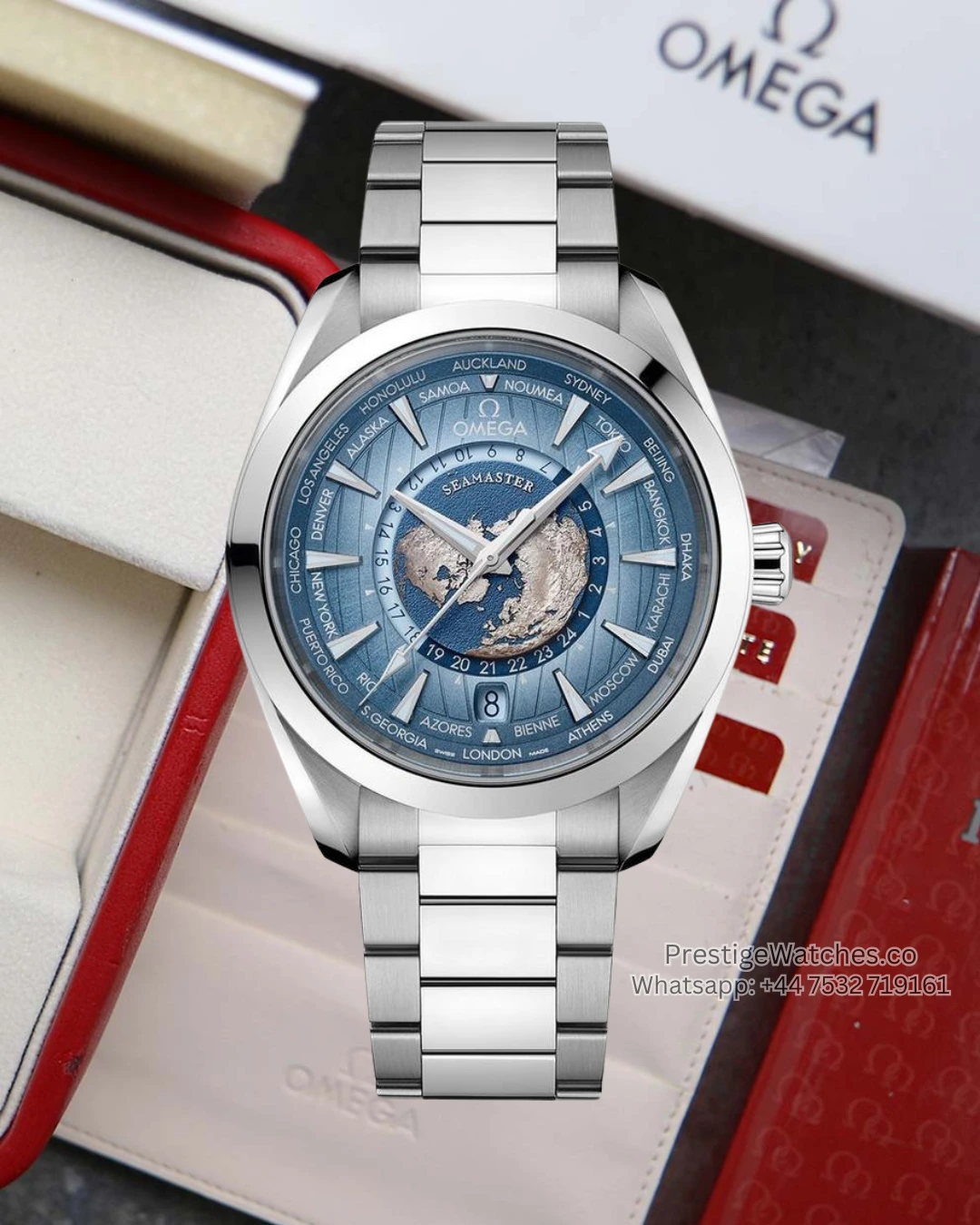 Omega Seamaster Aqua Terra Super Clone Blue Dial