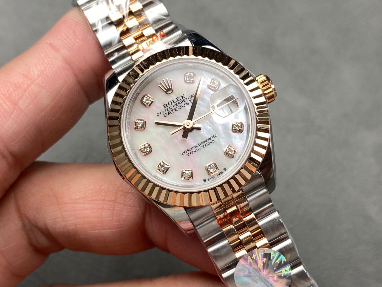 Rolex Lady-Datejust Super Clone 28mm Yellow Gold 279173