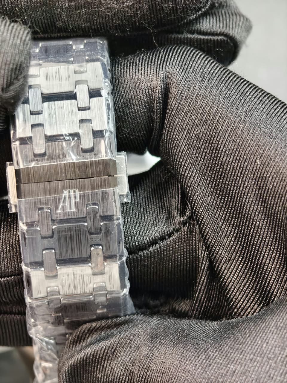 Audemars Piguet Royal Oak Super Clone Chronograph Stainless Steel Black Dial APS 4401 Movement
