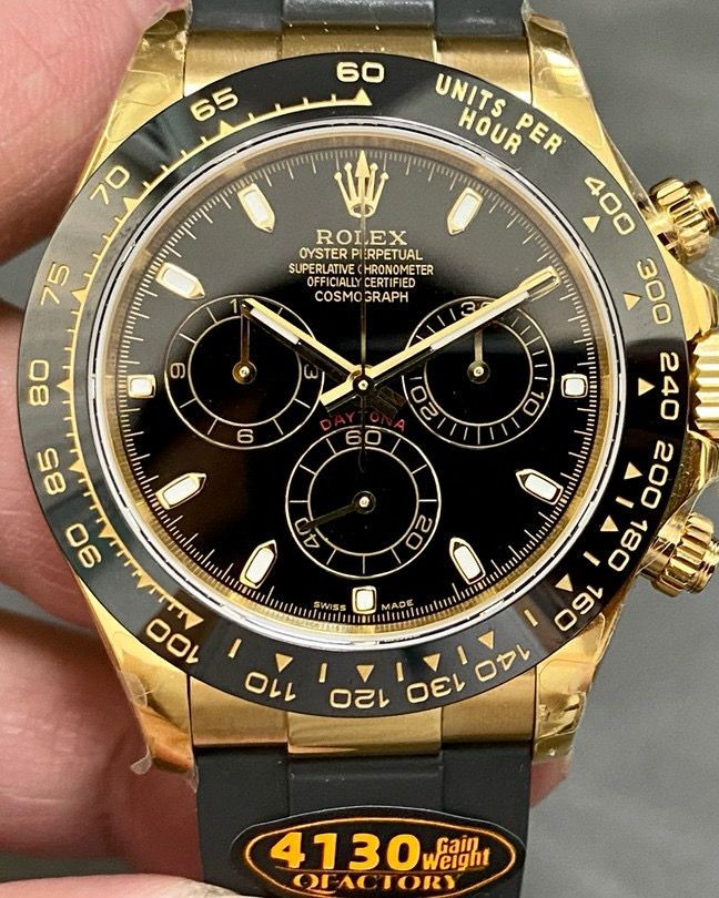 Rolex Daytona Super Clone M116518LN-0043 Black dial 40mm