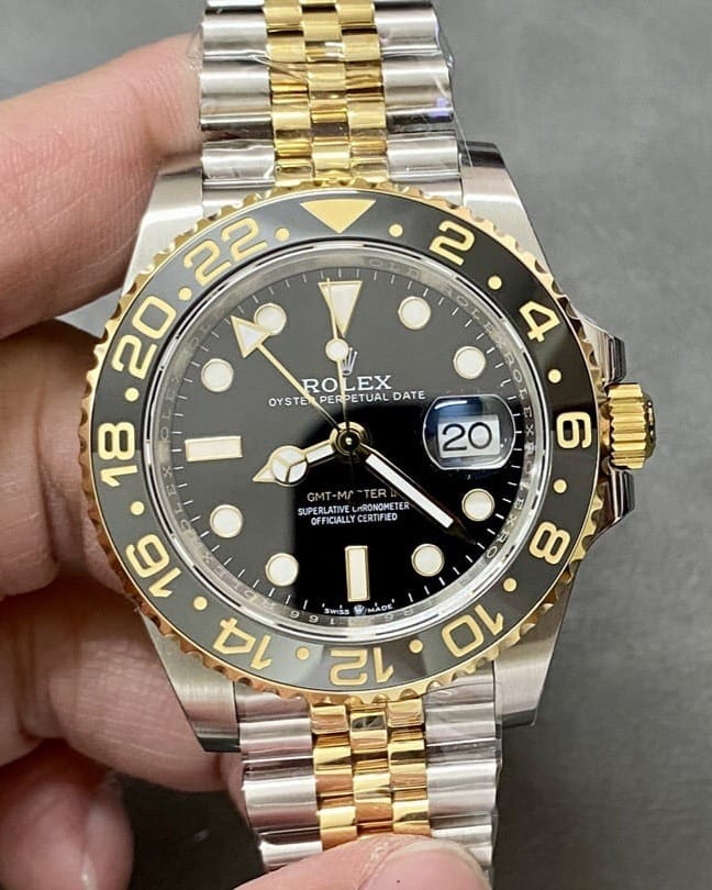Rolex Oyster Perpetual Date 126713 Two Tone Yellow Gold