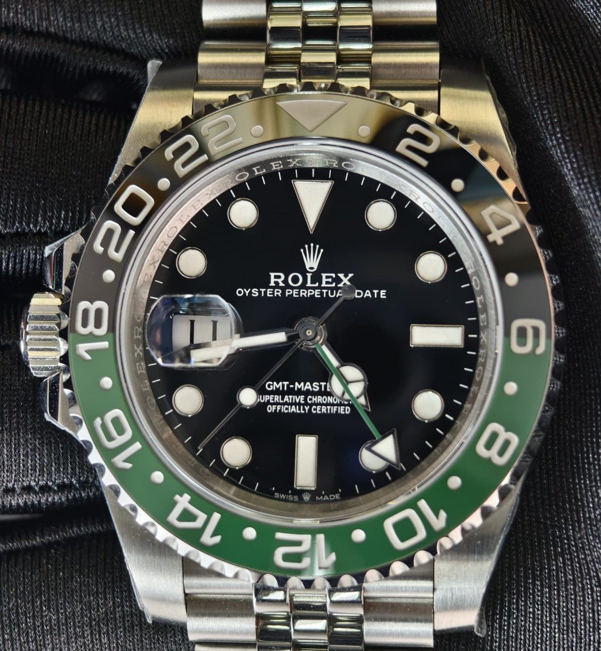 GMT-Master II 126720 VTNR 904L Steel on Jubilee Bracelet JH3285